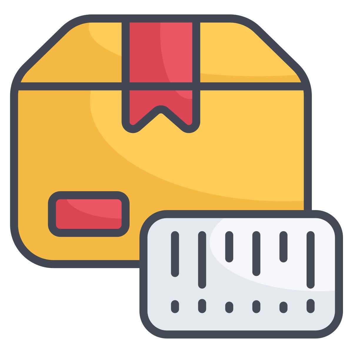 parcel code icon