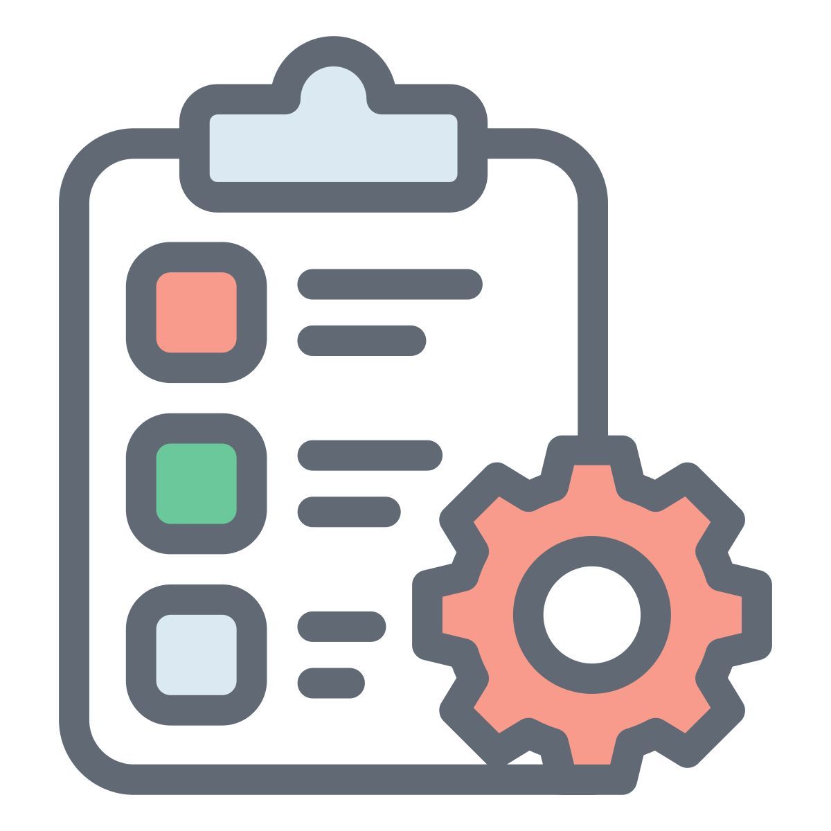 process lists icon