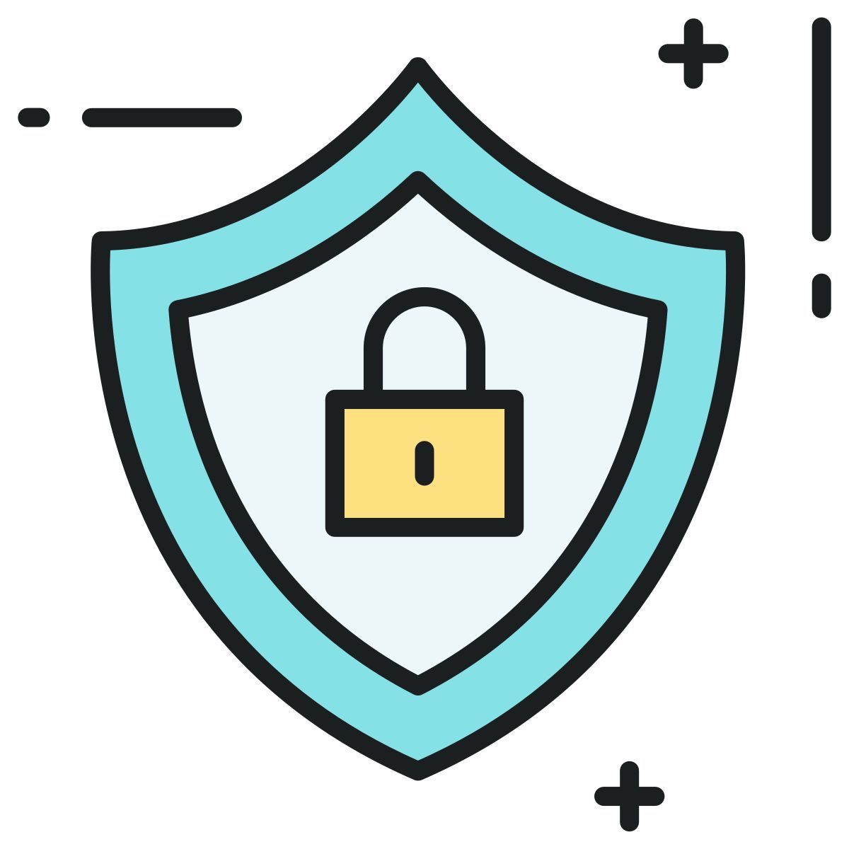 trava de proteção icon