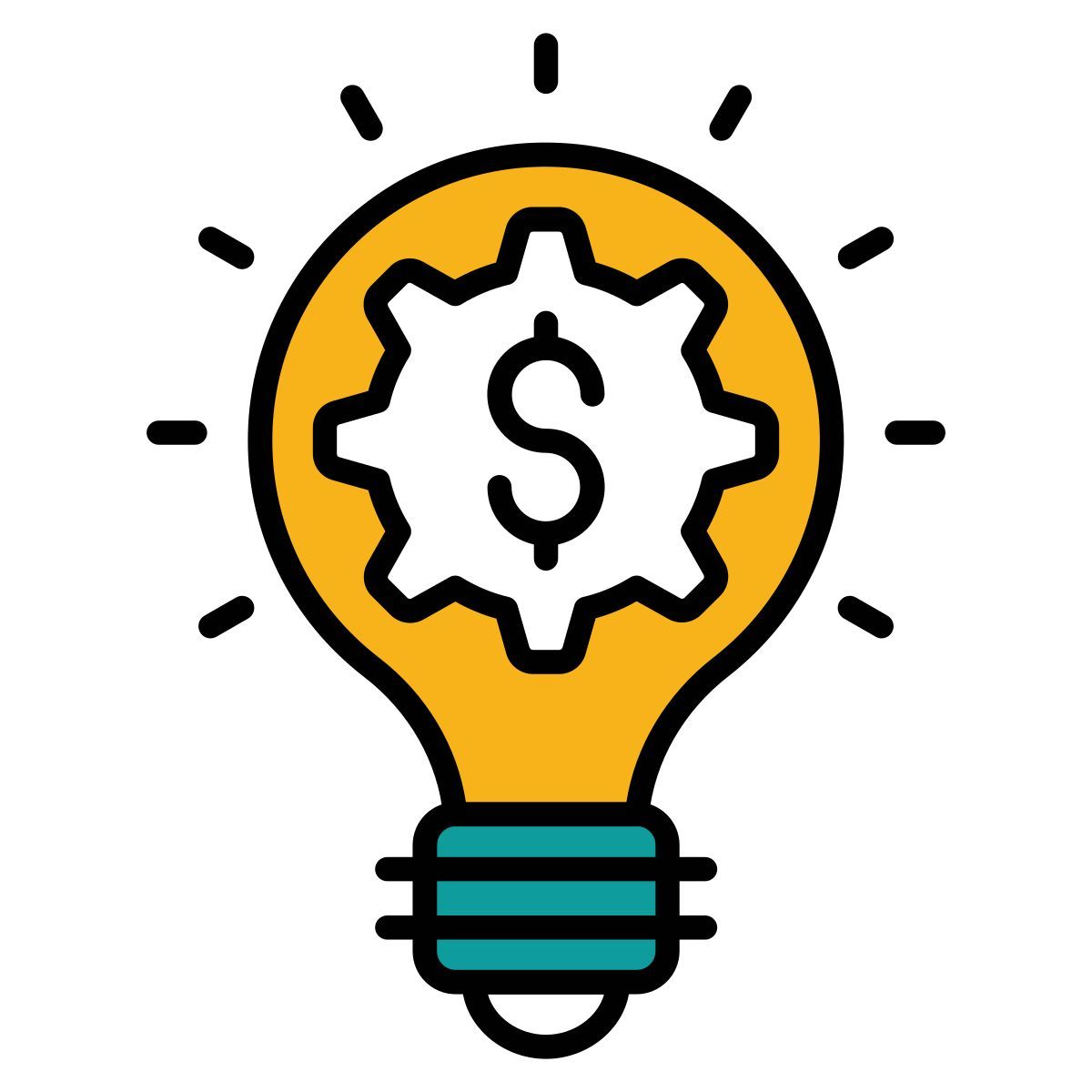 아이디어 전구 icon