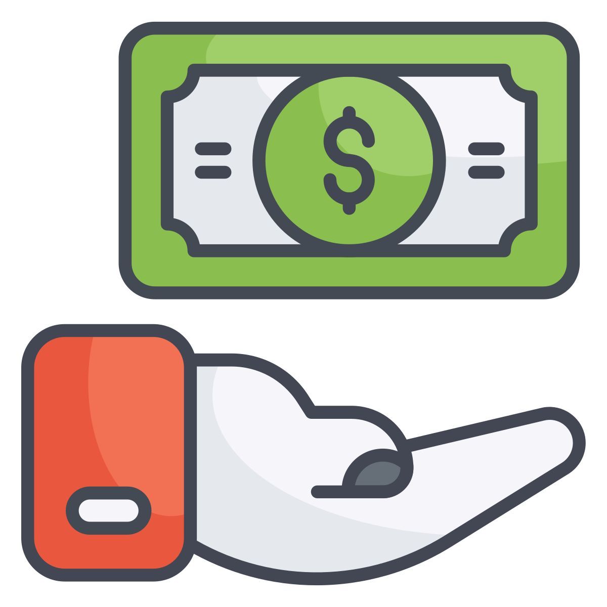 receive money icon