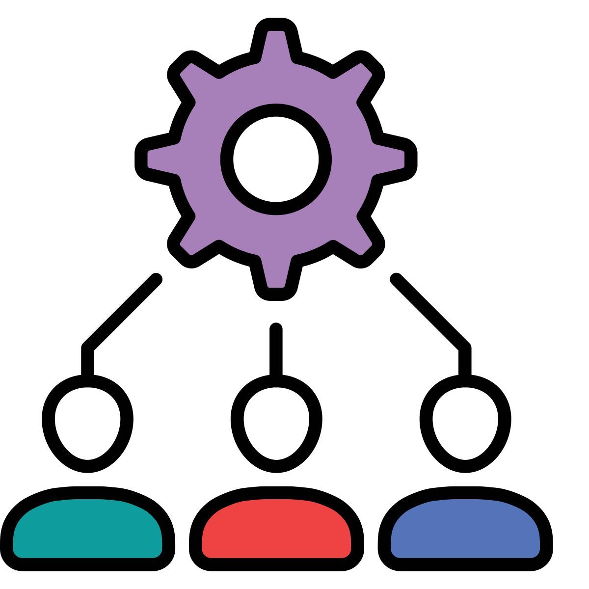 resource allocation icon