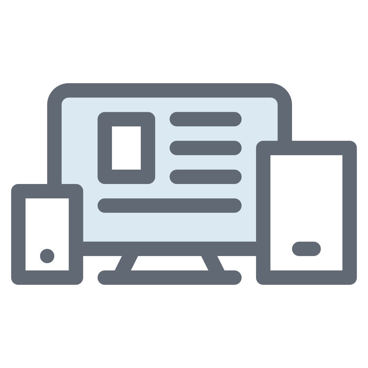 responsive web icon