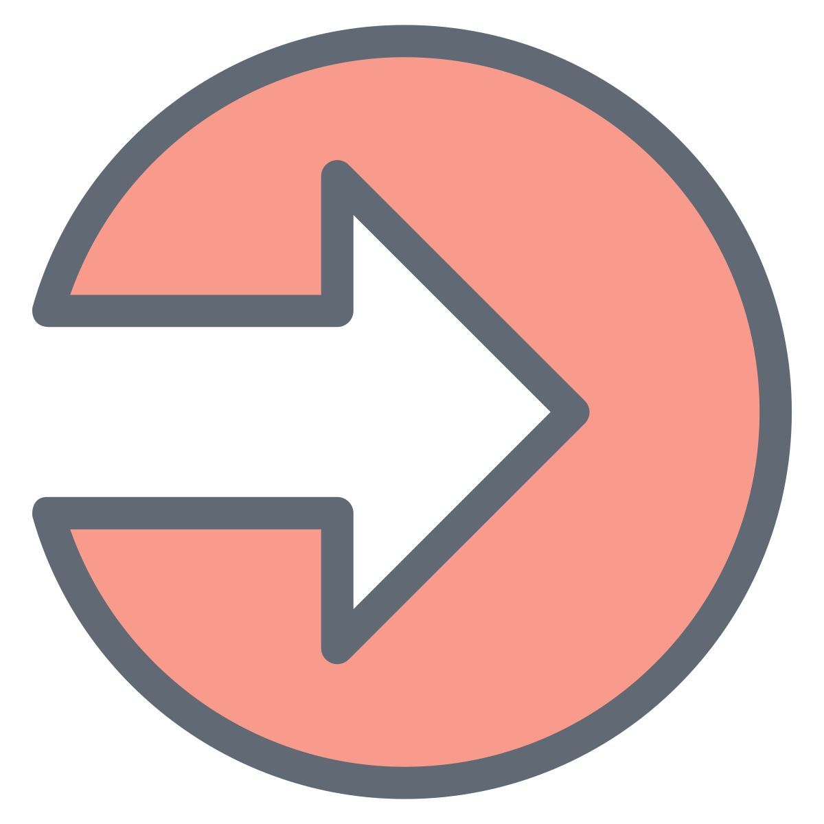 right arrow icon