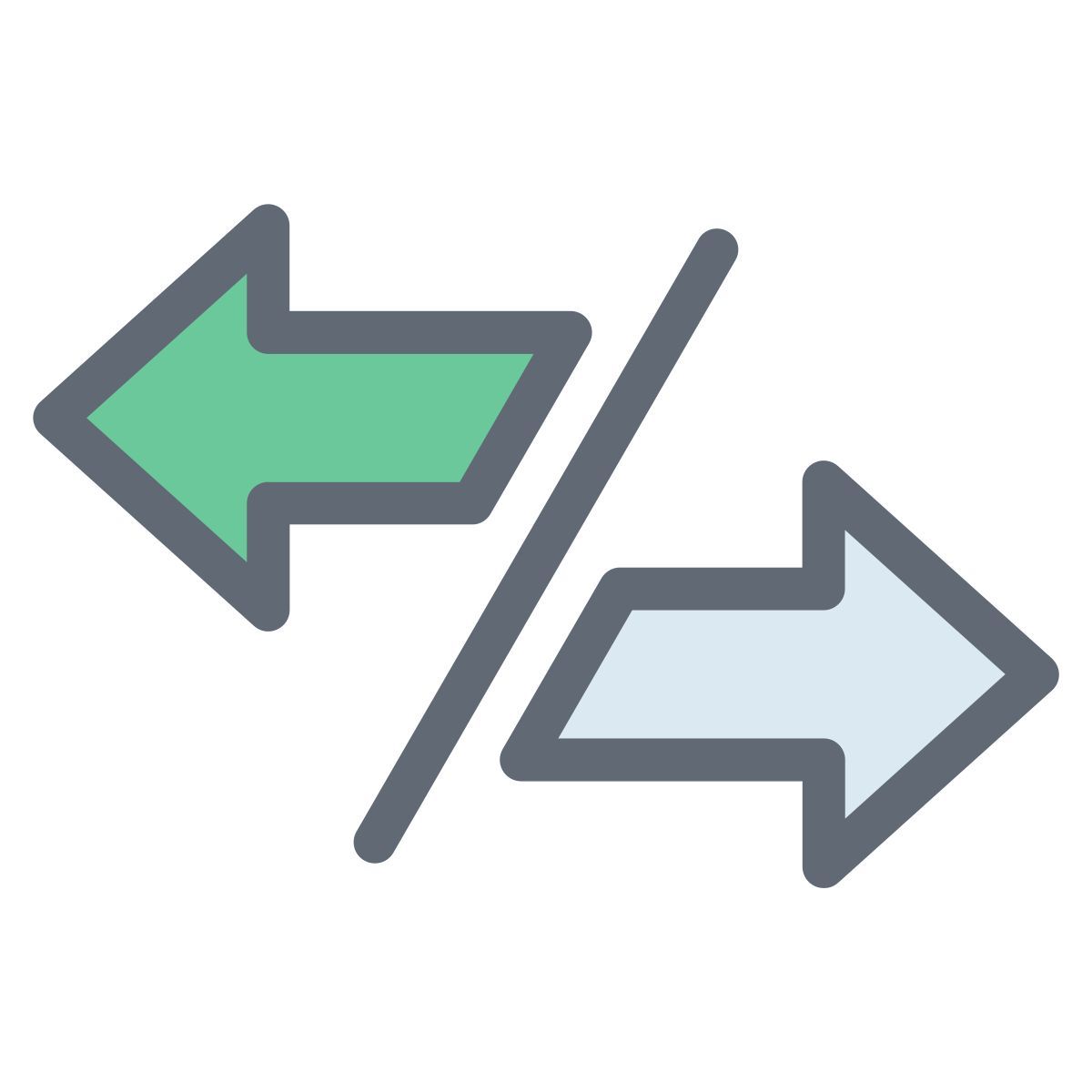 flecha izquierda derecha icon
