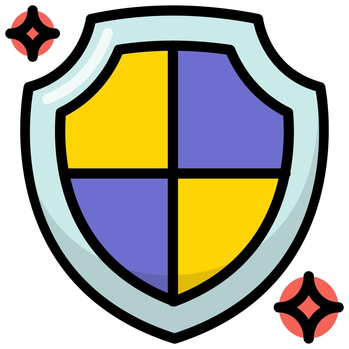safety shield icon