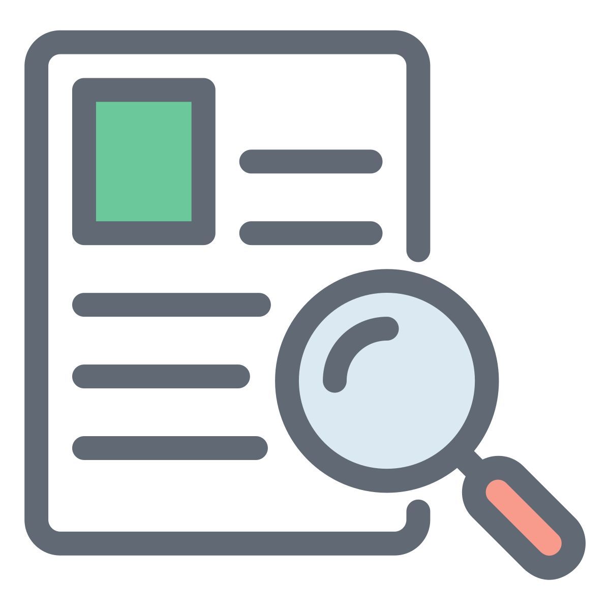 Recherche de documents icon
