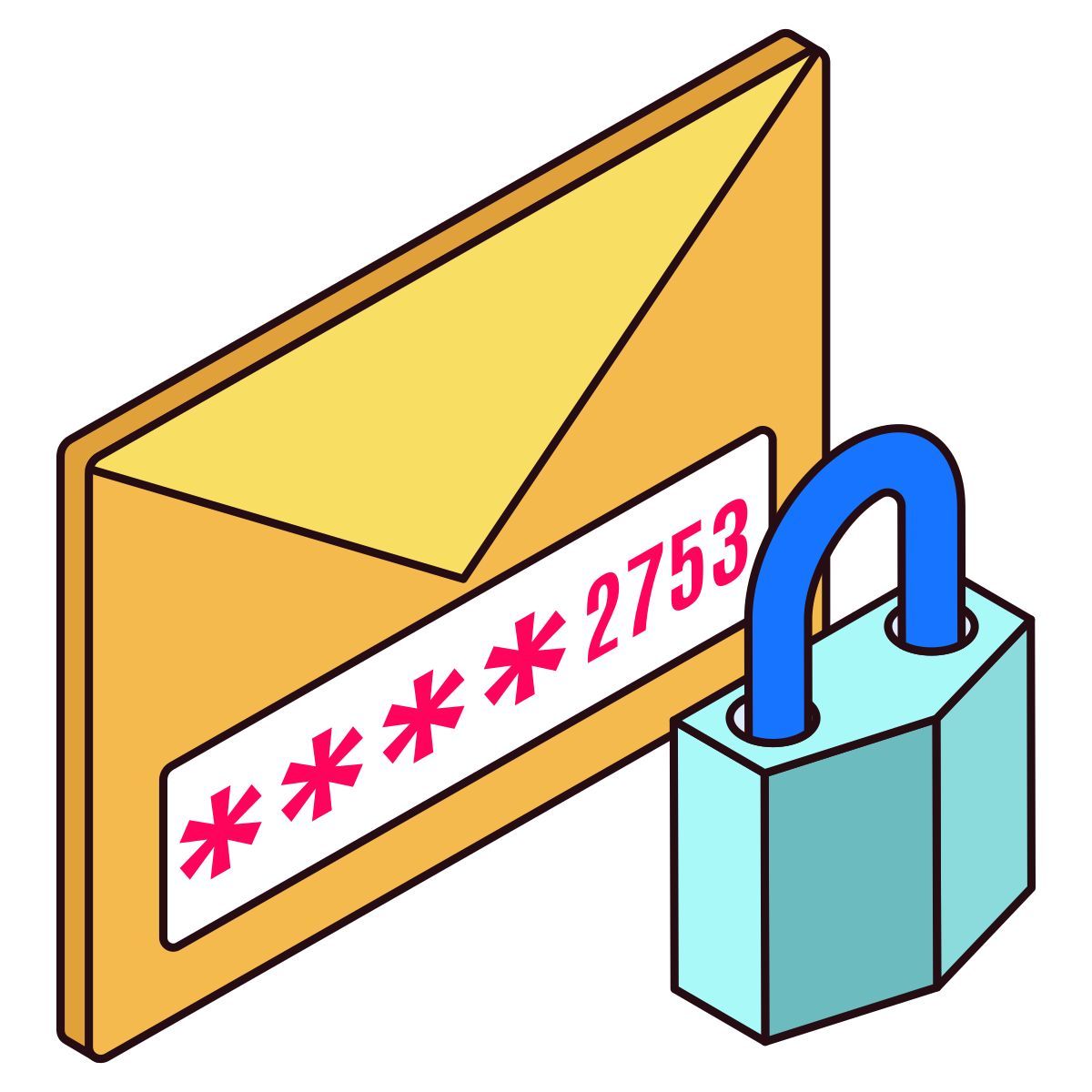 courrier sécurisé icon