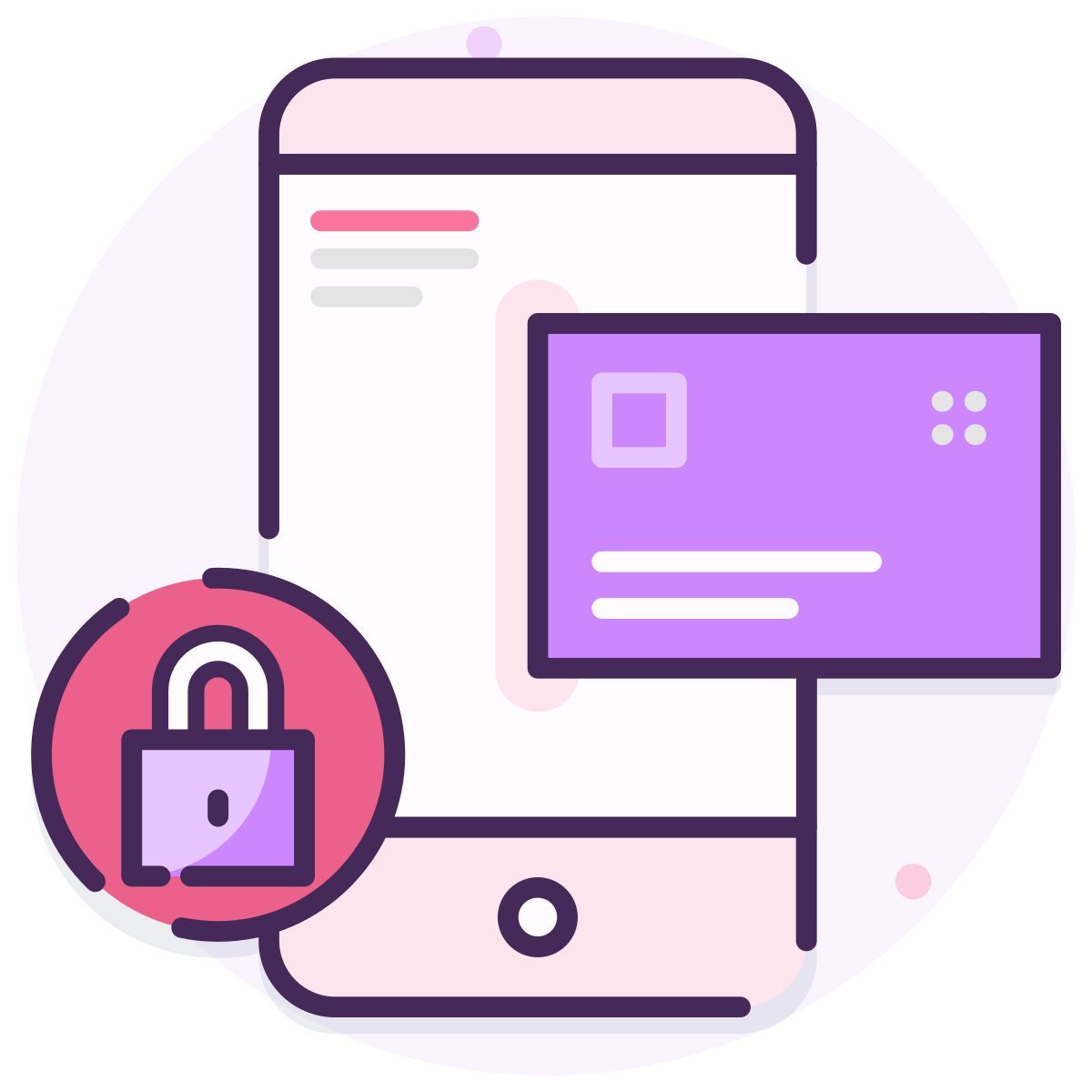 secure transactions icon
