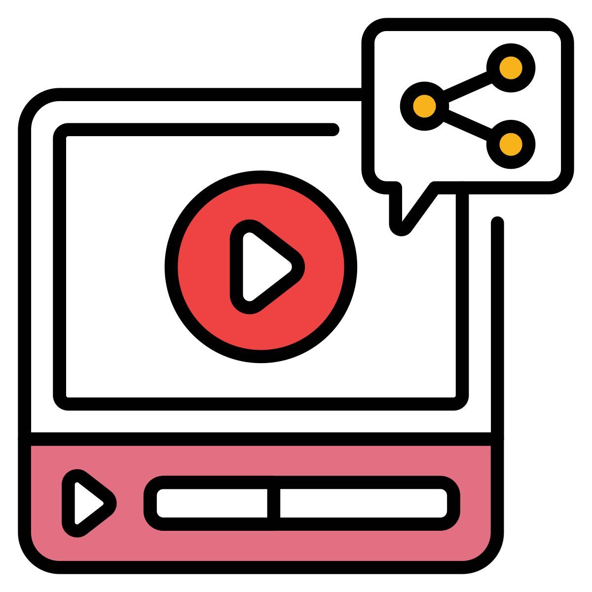 비디오 공유 icon