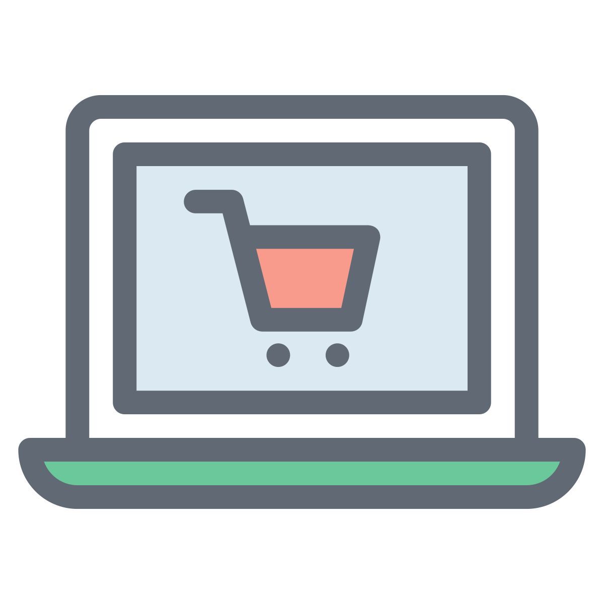 shopping web icon