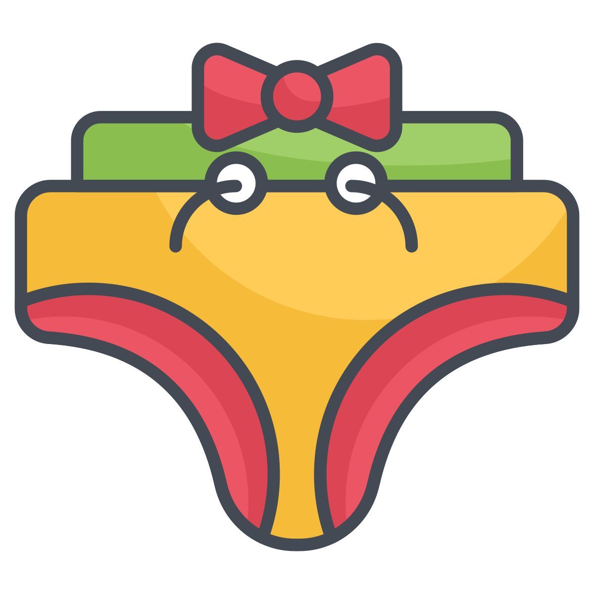 external shorts winter filled outline design circle icon