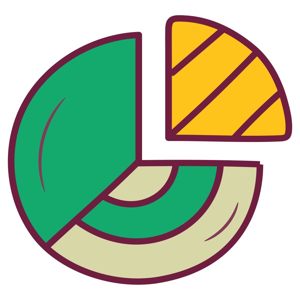 slice chart icon