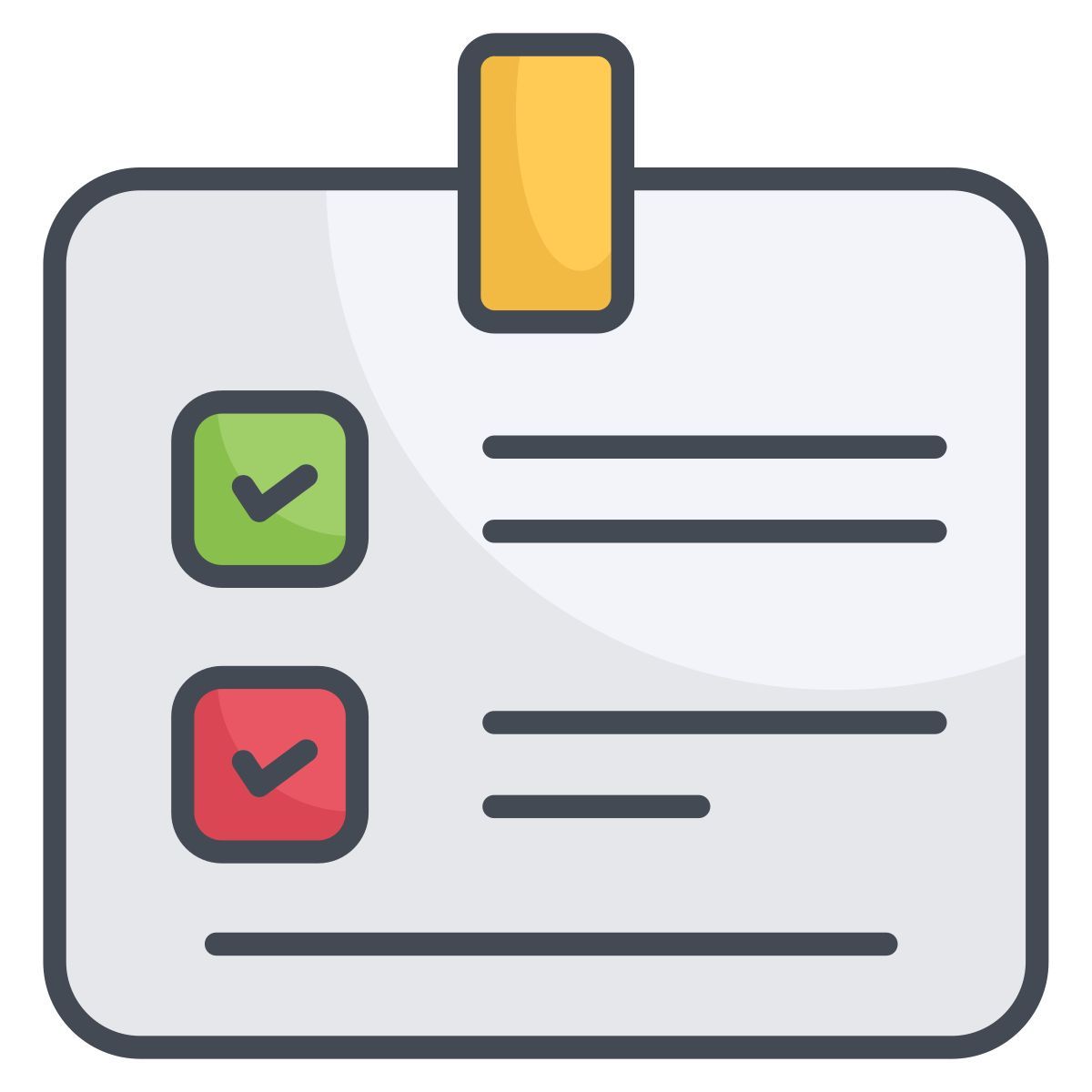 sticky note icon