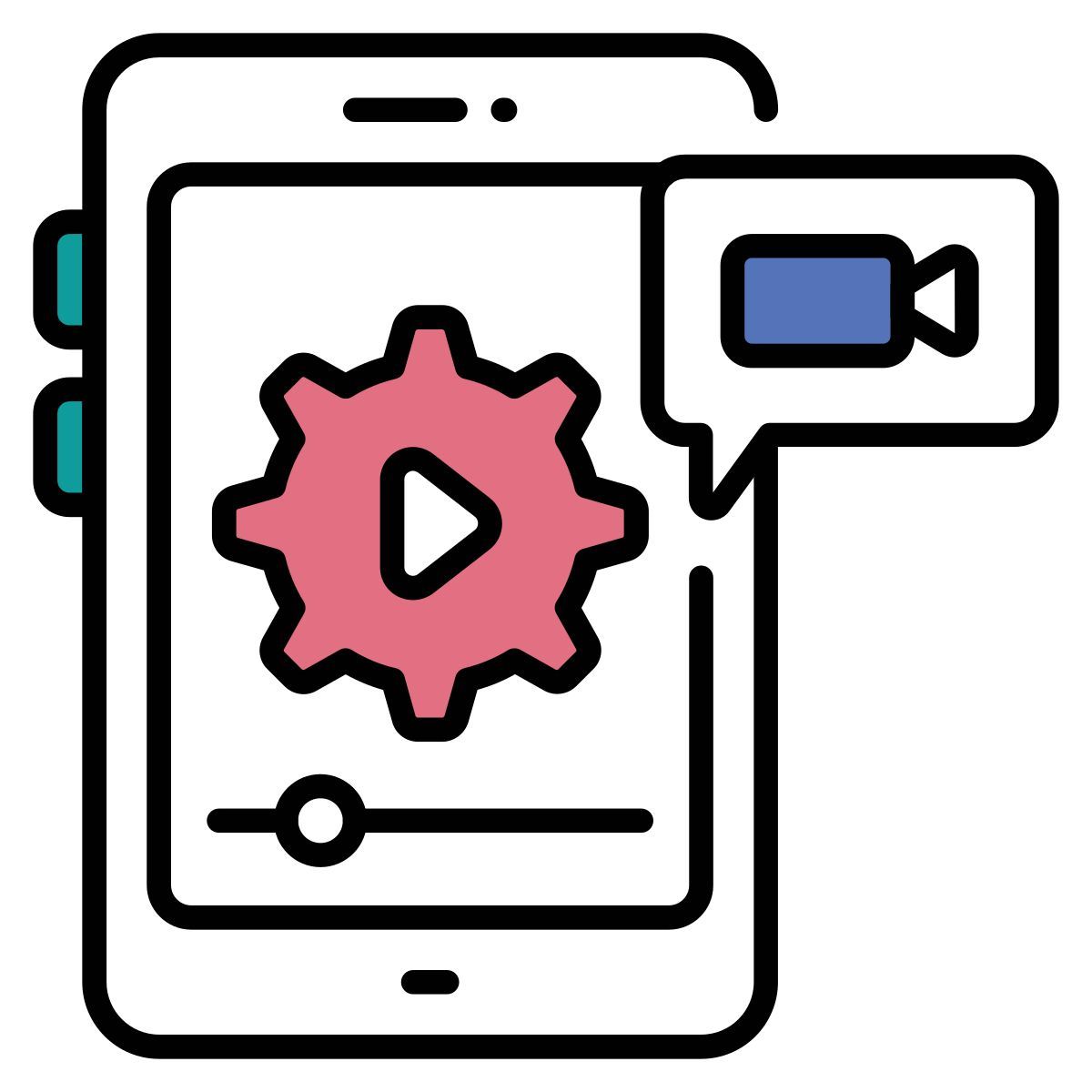 streaming settings icon