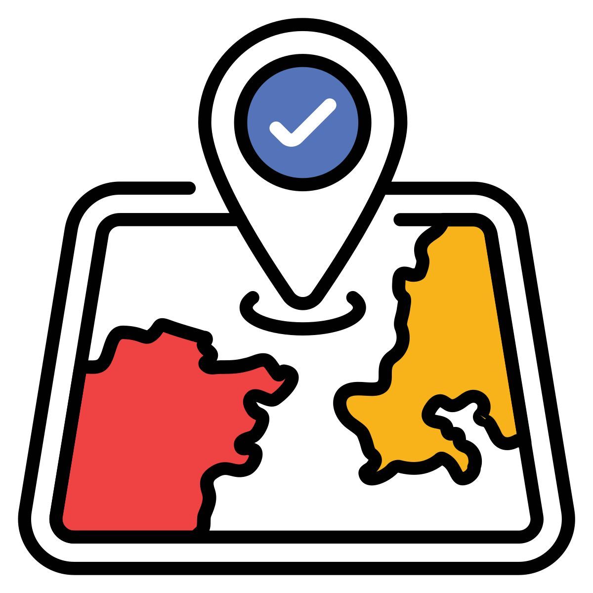 Vérifier l'emplacement icon