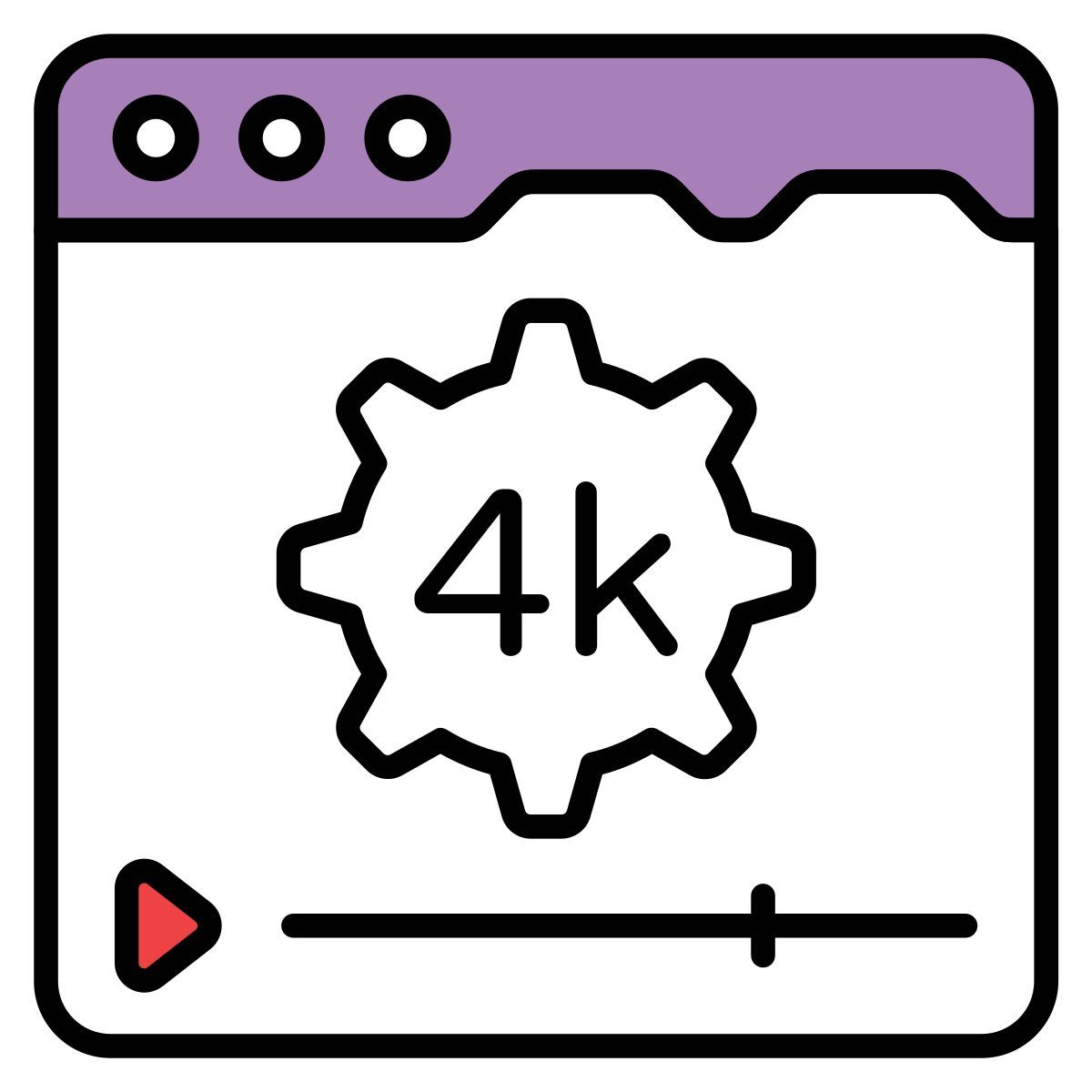 비디오 해상도 icon