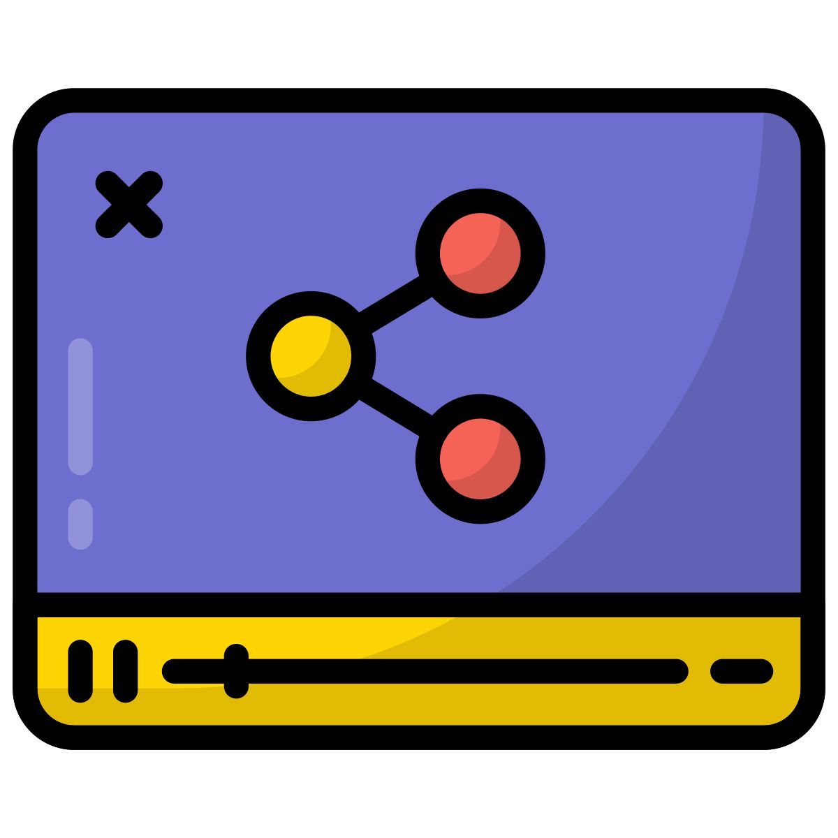 video teilen icon