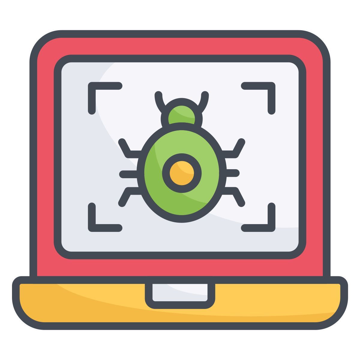 virus scaning icon