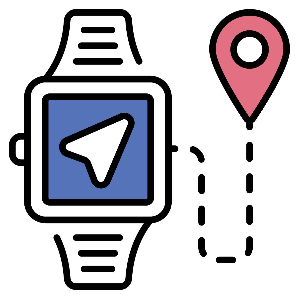 watch tracker icon