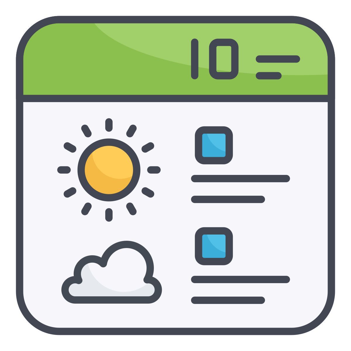 天气网 icon