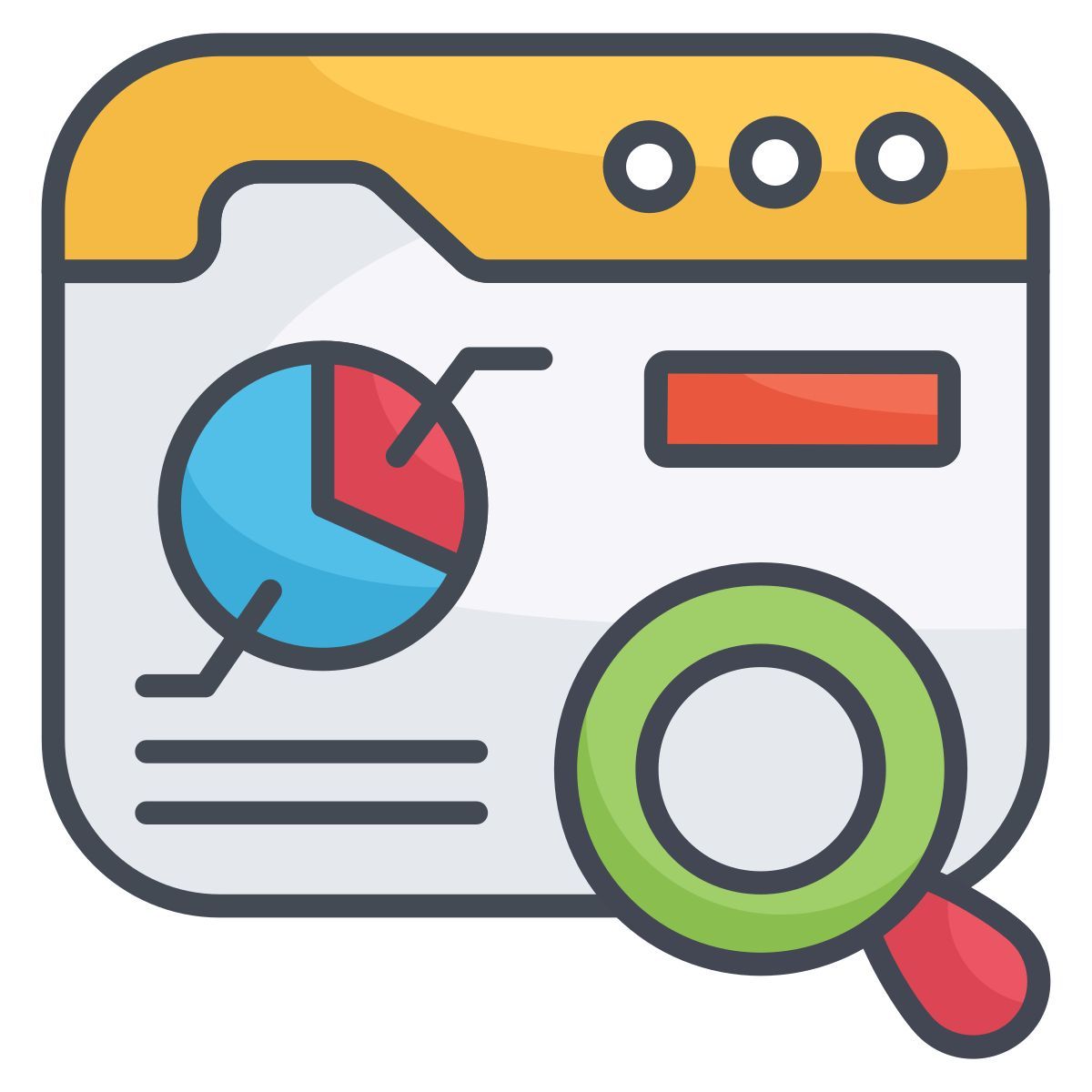 web analysis icon