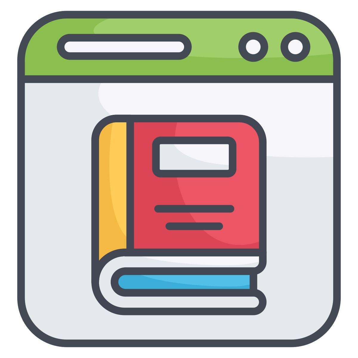 web book icon