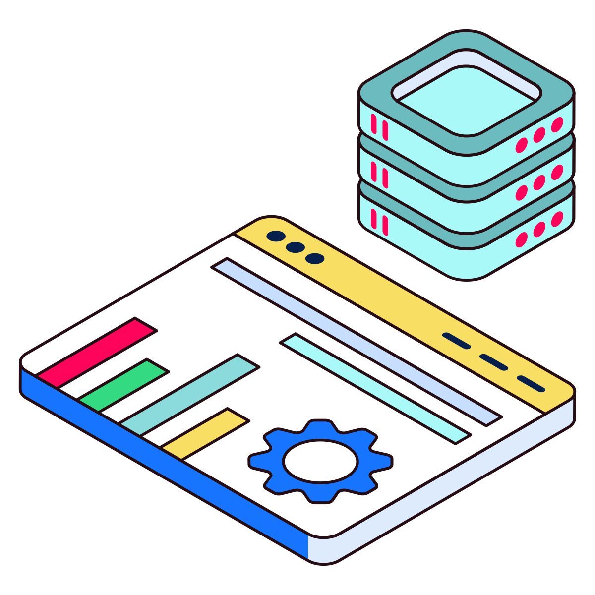 web data icon