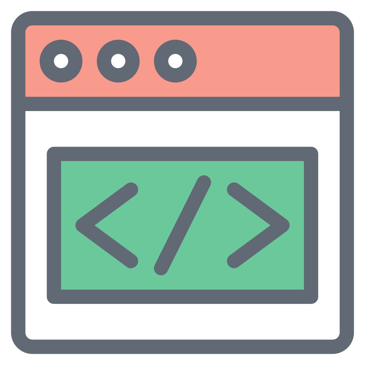 web development icon