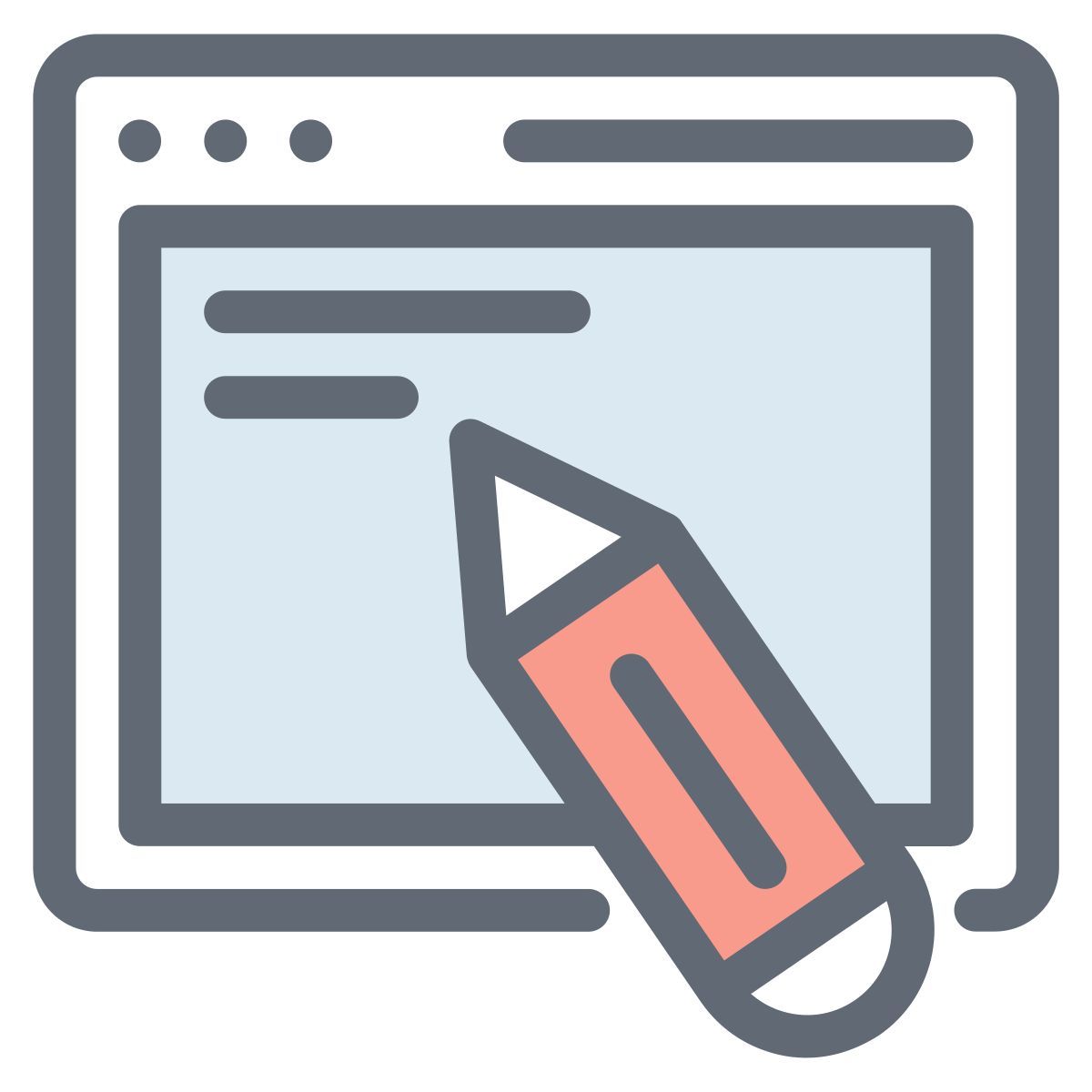 web editor icon