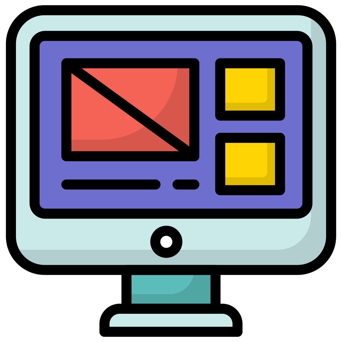 web layout icon