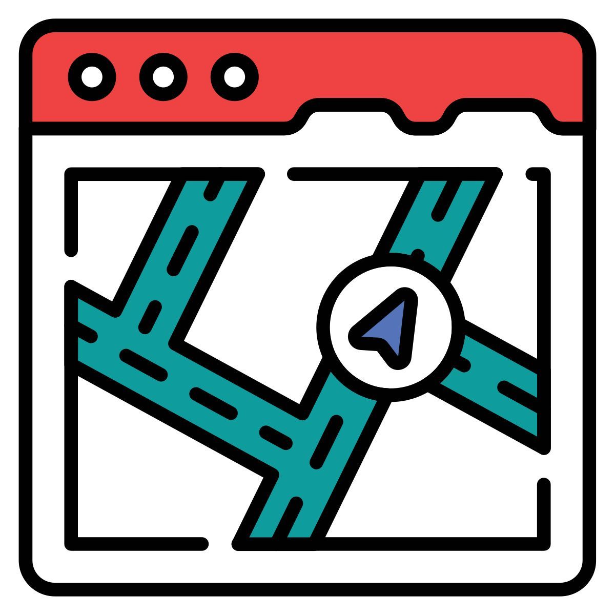 Carte Web icon