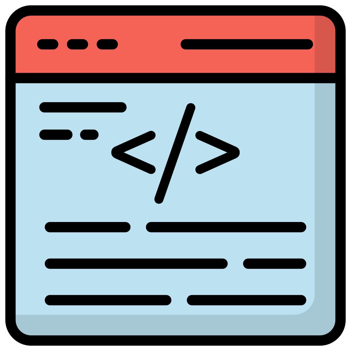 web programming icon