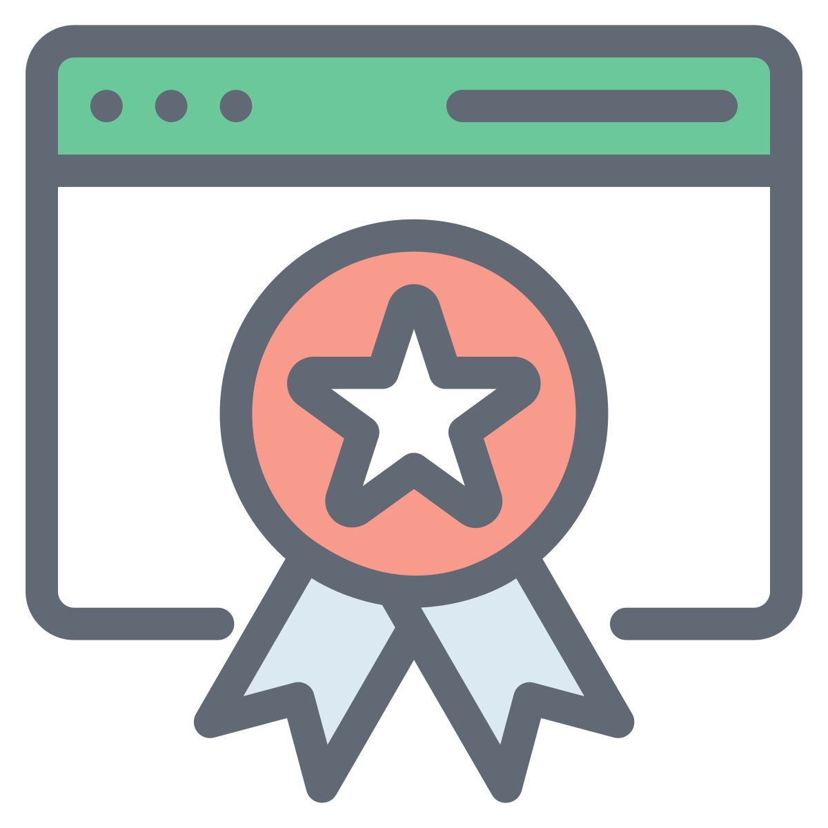 classificazione web icon