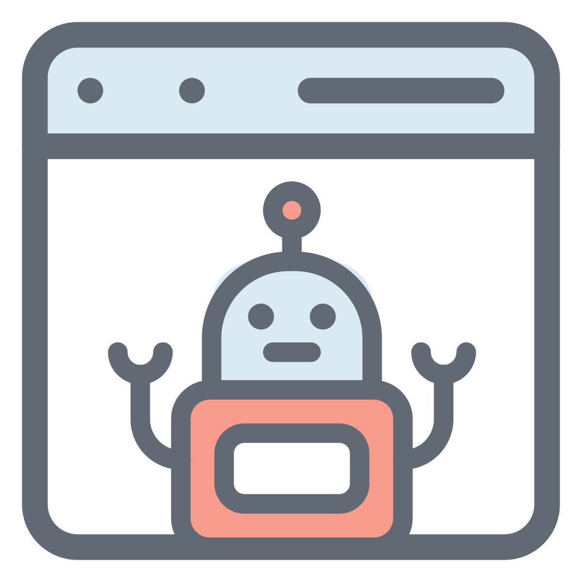web robot icon