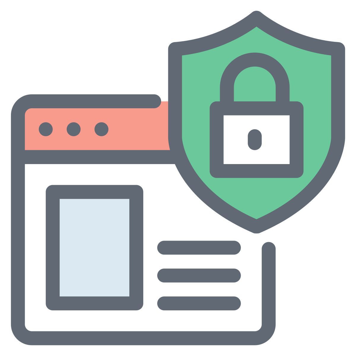 segurança na web icon