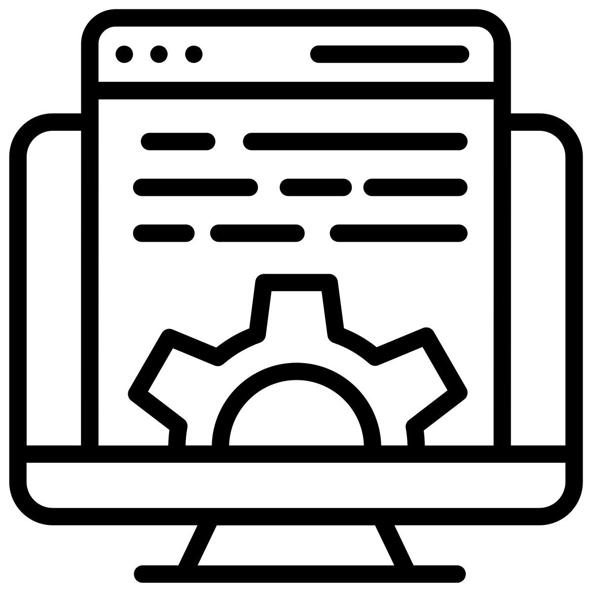 web setting icon