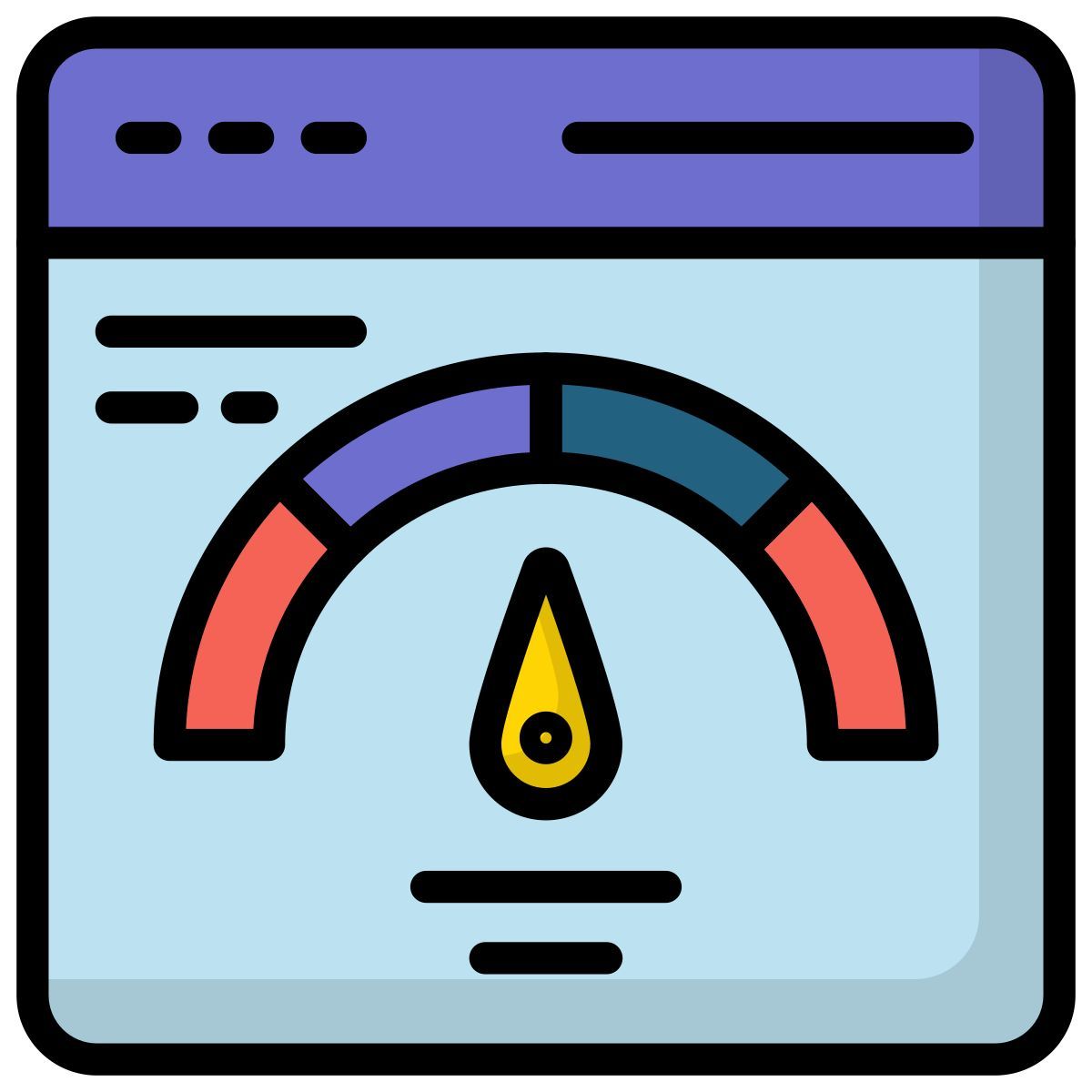 vitesse du web icon