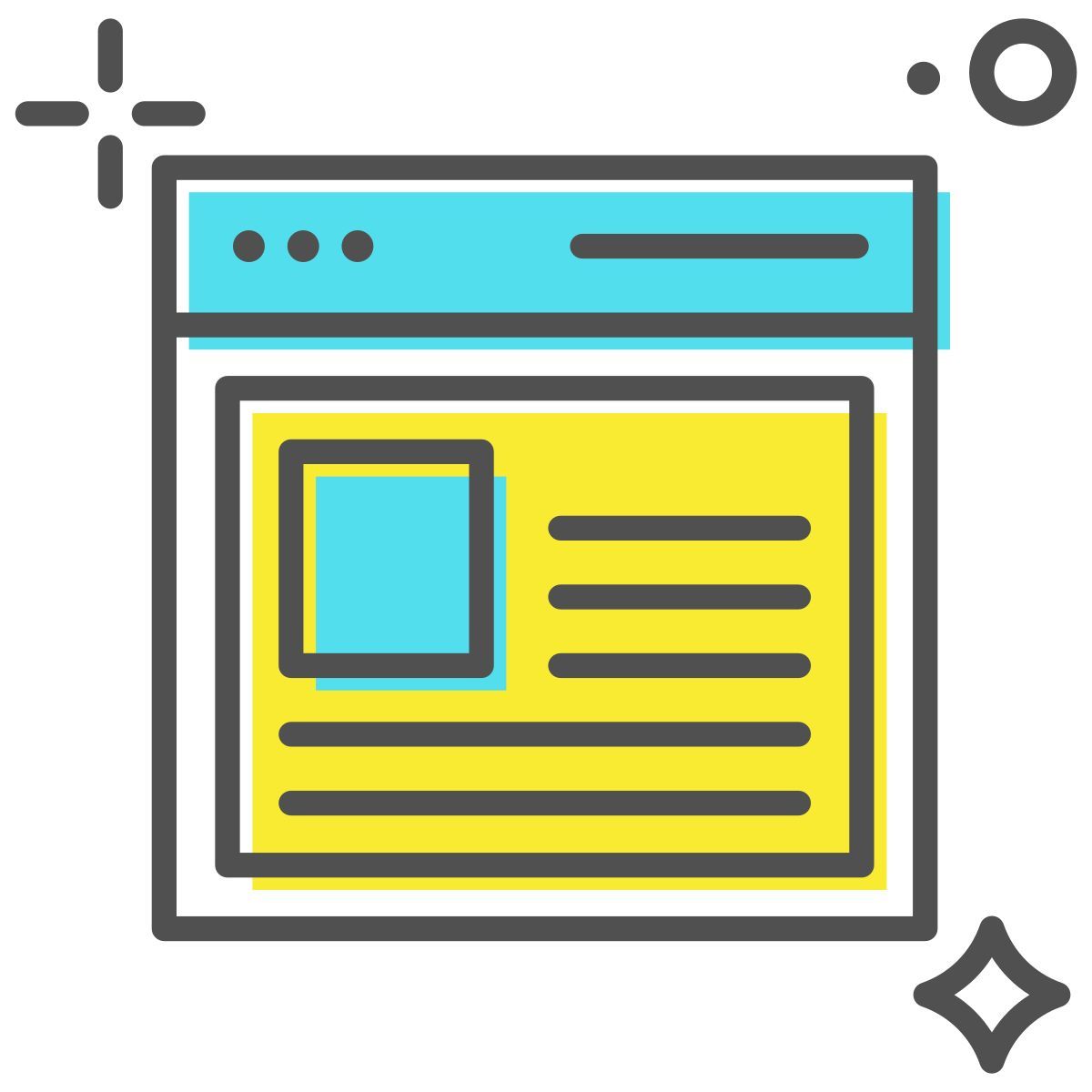 web structure icon