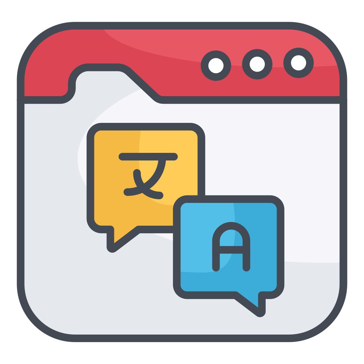 web translate icon