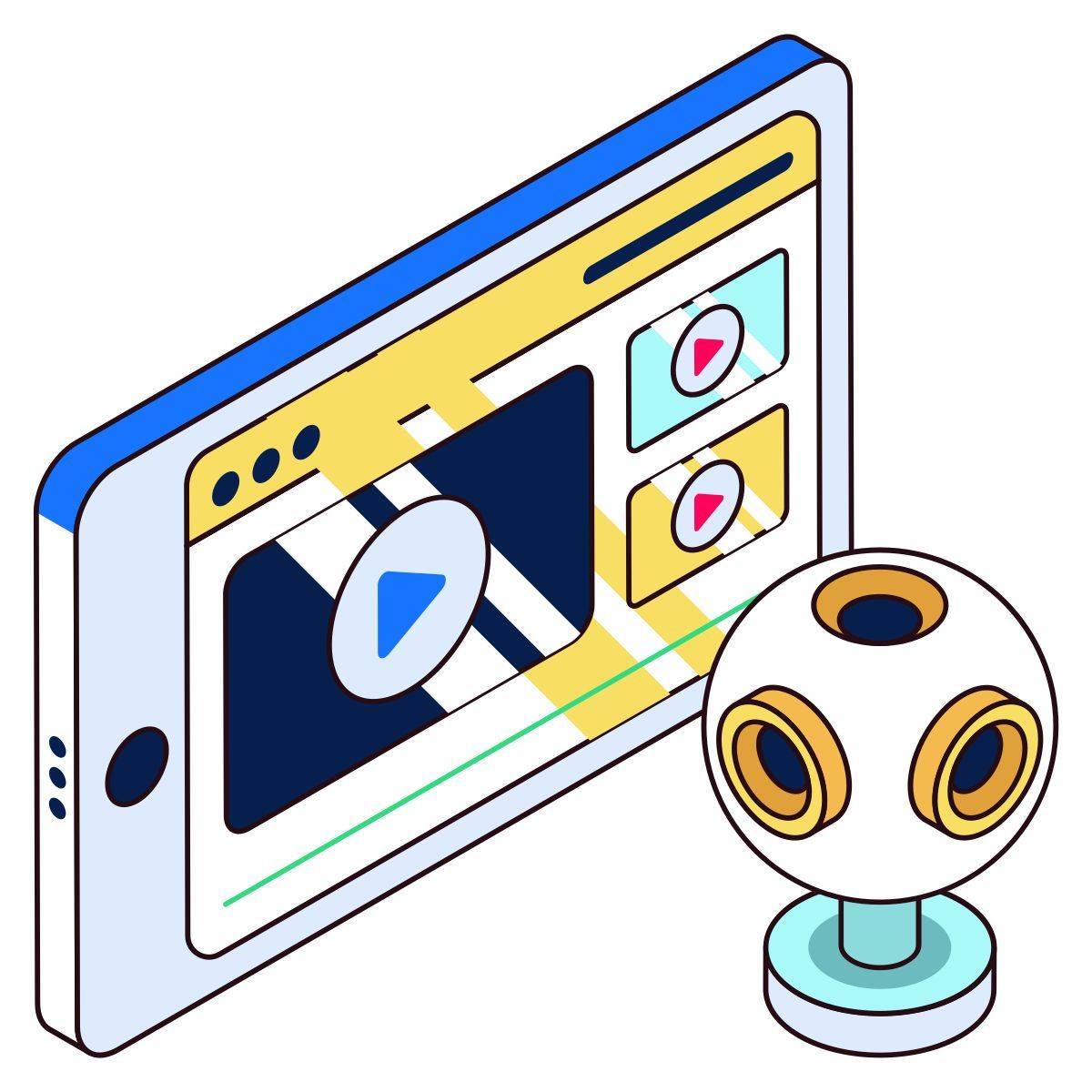web video making icon