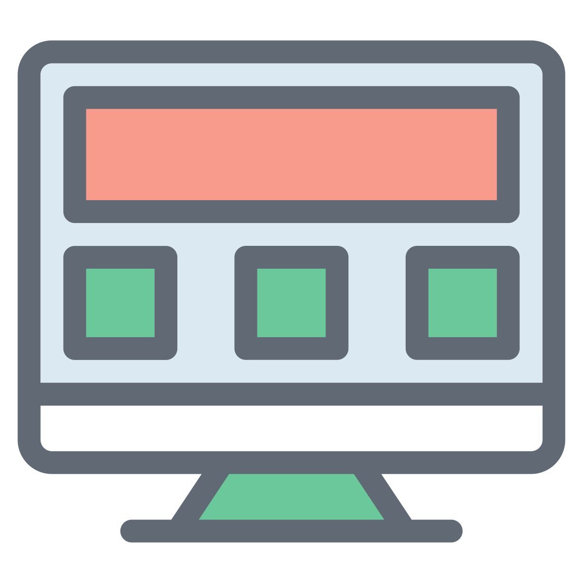 webpage template icon