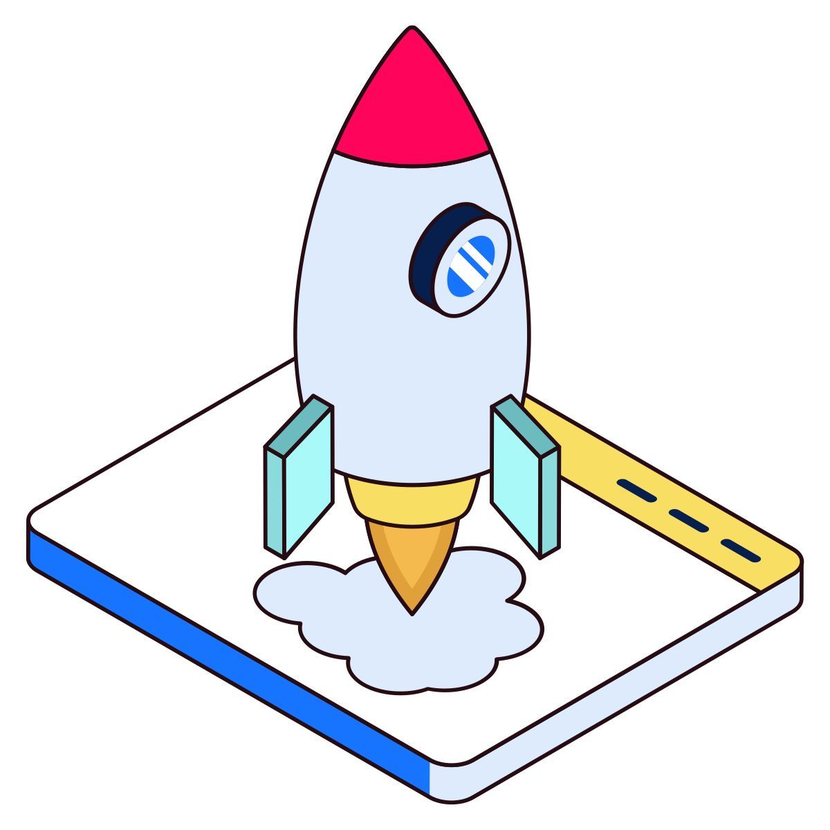 website launch icon