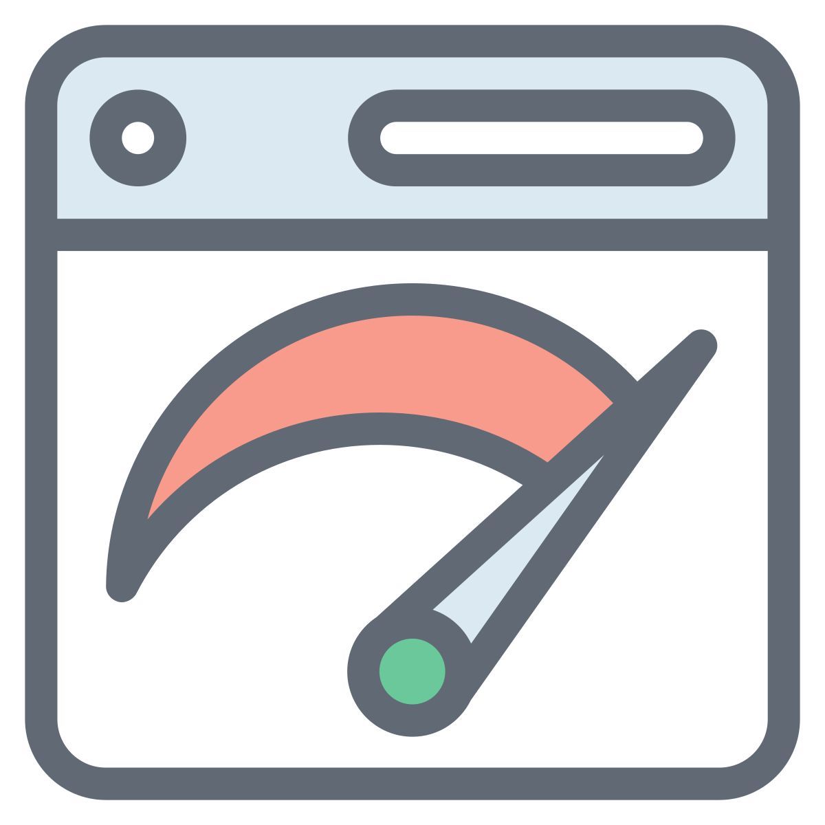 website speed icon