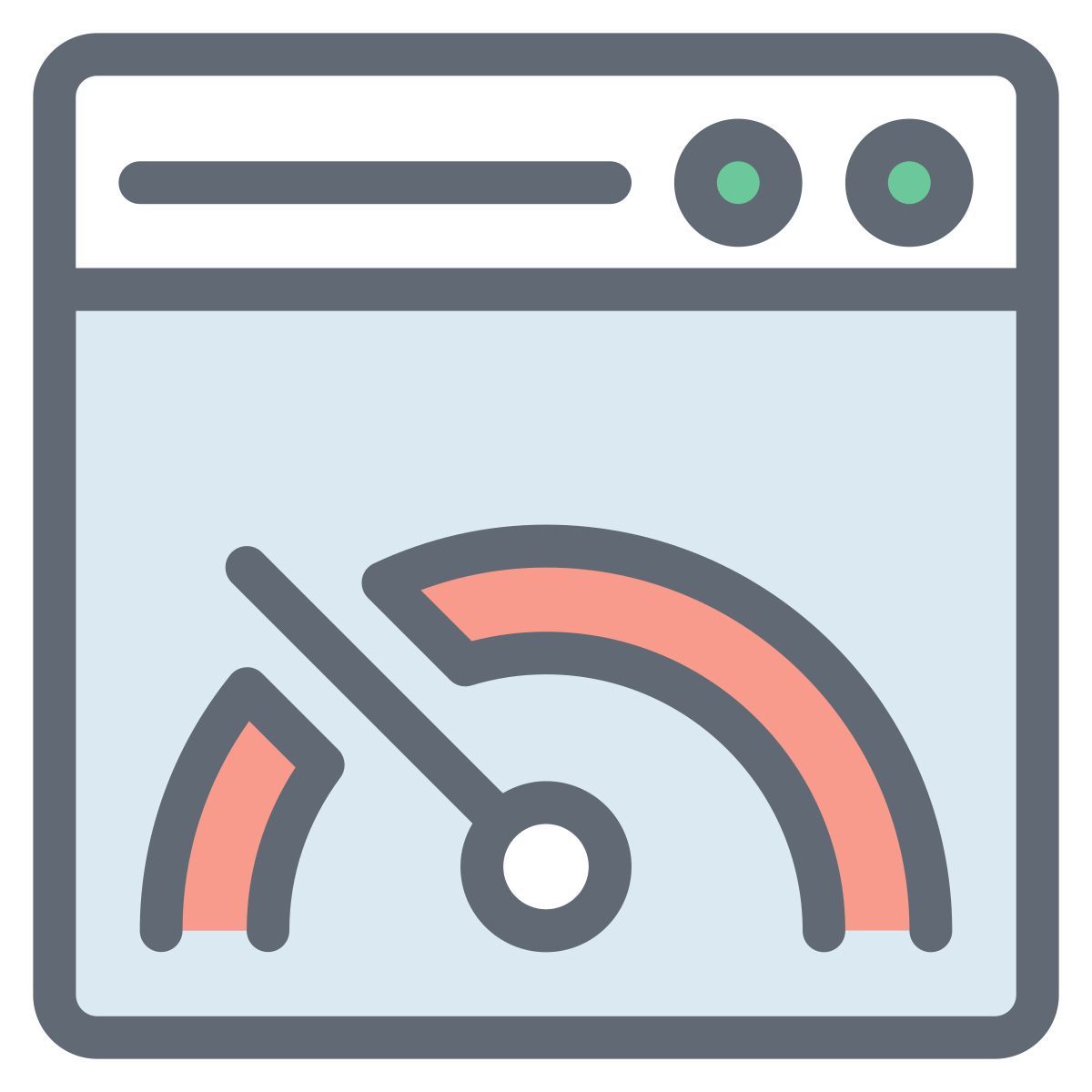 website speed icon