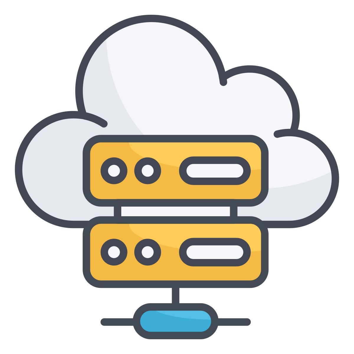 cloud data icon