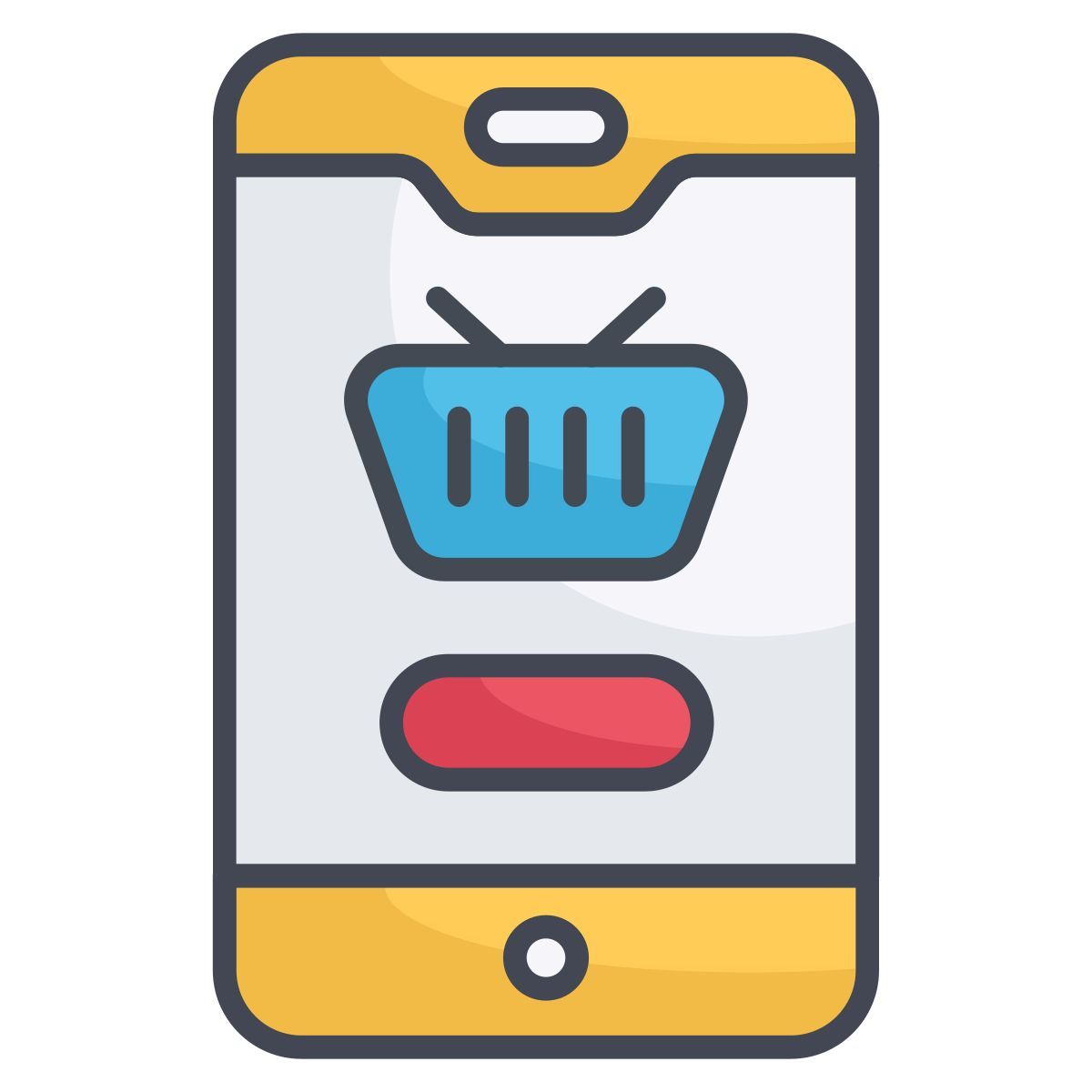 mobile shopping icon