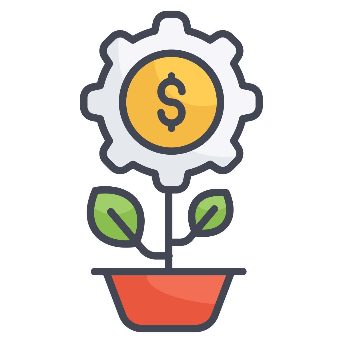 money growth icon