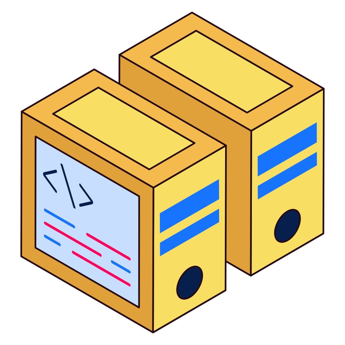 programming data icon