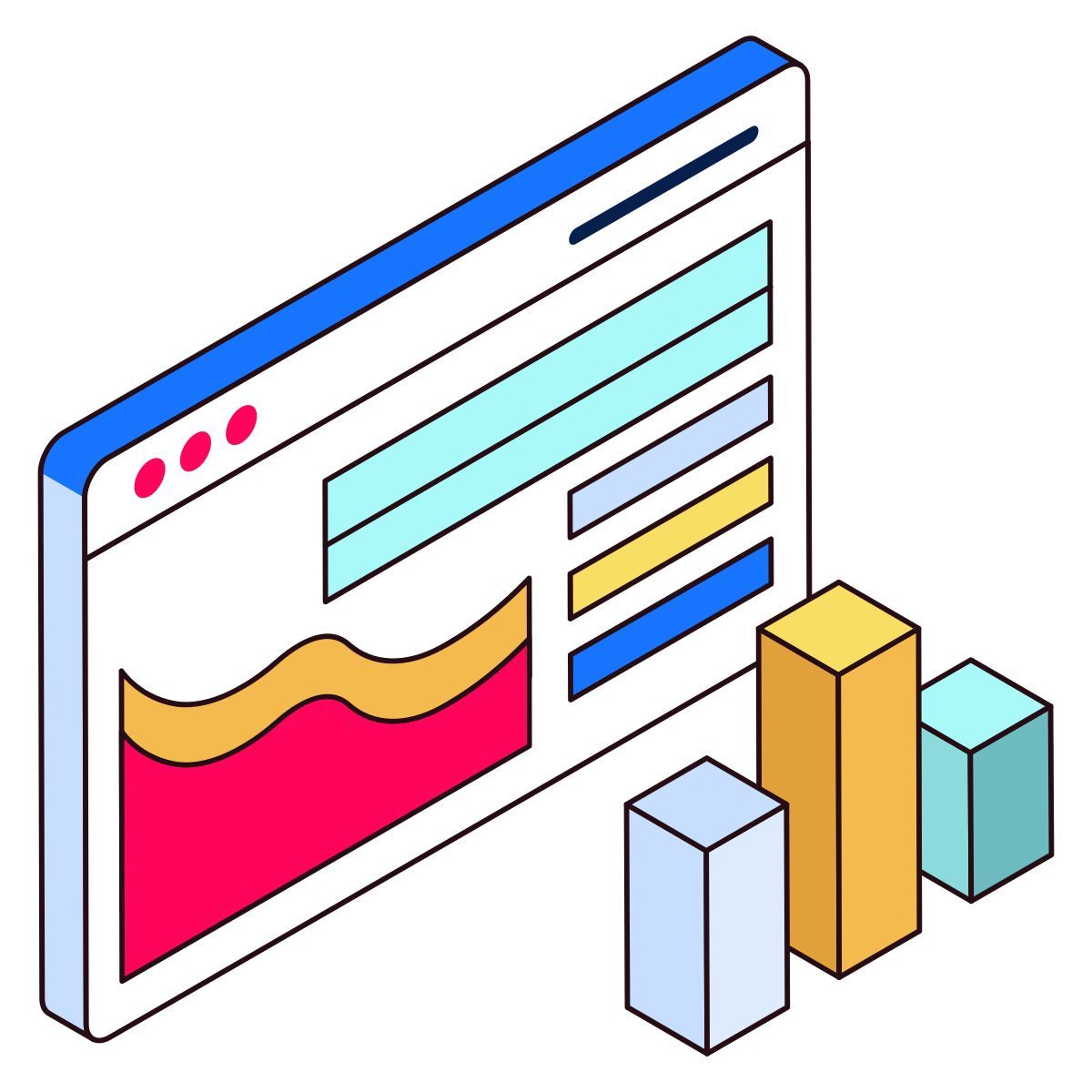 web analytics icon